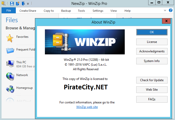 download and activate winzip trial